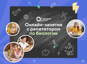 Онлайн-занятия с репетитором по биологии